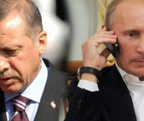 Ultimul pas spre mare împăcare a fost făcut. Putin a vorbit cu Erdogan la telefon