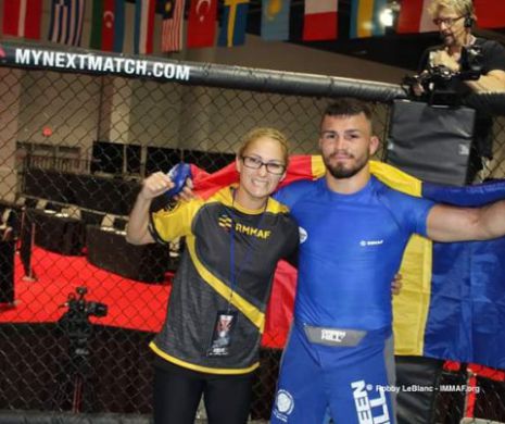 Un român în semifinalele mondialului de MMA