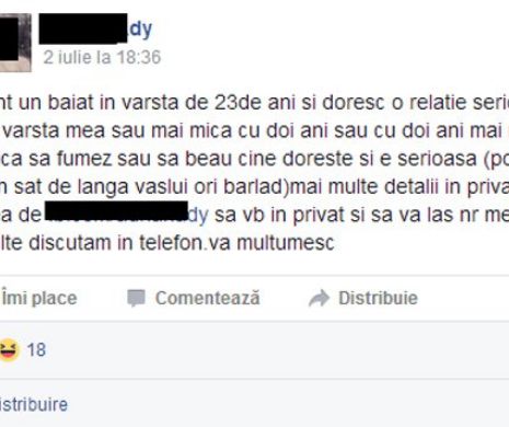 Un vasluian vrea să se însoare pe Facebook