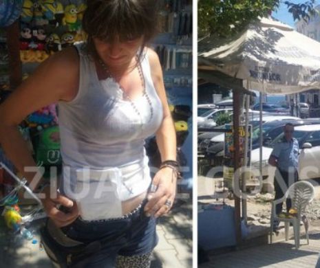 VIDEO. Incident NEPLĂCUT la Constanţa! O femeie s-a stropit cu benzină şi a AMENINŢAT că ÎŞI DĂ FOC în faţa TURIŞTILOR