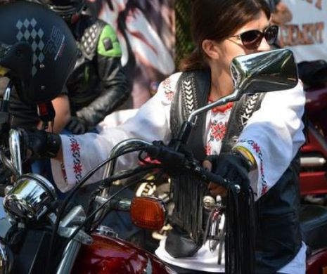 160 de motociclişti în PELERINAJ la Cetatea de Scaun la Putna