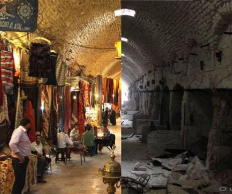Alep era un oraș mirific înainte de izbucnirea războiului civil. Imagini incredibile care arată dimensiunea dezastrului din Siria