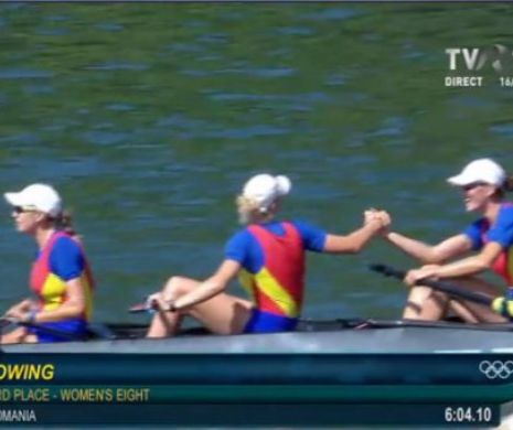BREAKING NEWS. România și-a mai trecut în cont o MEDALIE la Jocurile Olimpice. Echipajul de 8+1 a cucerit BRONZUL
