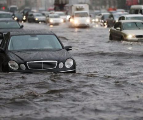 COD PORTOCALIU de INUNDAŢII în judeţele Vrancea şi Buzău