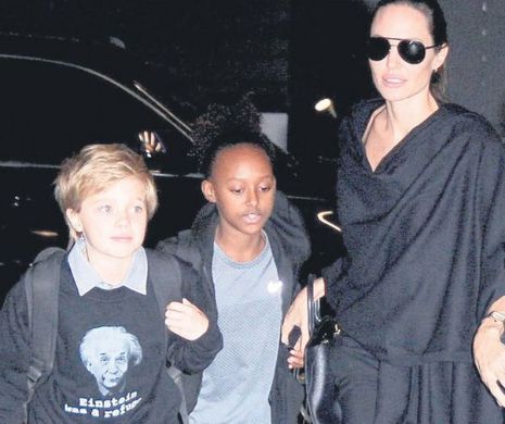 Cum arată la 10 ani fiica cuplului „Brangelina”