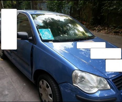 Garantăm: N-AI MAI VĂZUT ceva similar LIPIT PE O MAŞINĂ din România. ŞOFERUL VEDETĂ, victima unei IRONII A SORŢII l Foto în articol