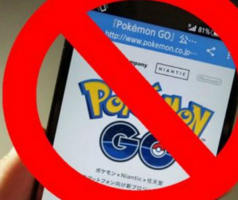 JOCUL Pokemon GO a fost INTERZIS în România! Care este CAUZA care a dus la luarea acestei DECIZII