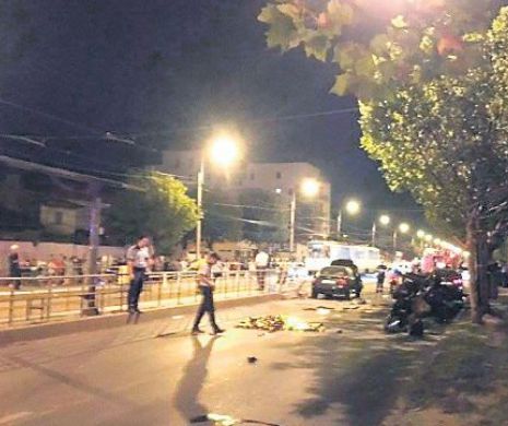 Tragedie pe șoseaua Chitilei. A scăpat cu viață în brațele tatălui ucis