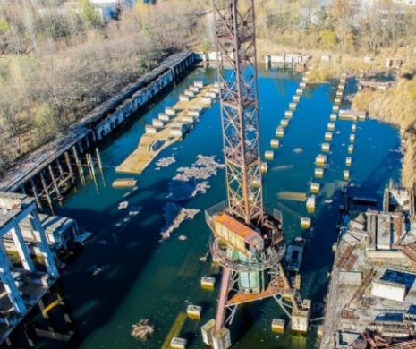Ultimele POZE DESECRETIZATE de la Cernobîl. RUINELE UNITĂŢII 5 au captat interesul planetei prin DRAMATISMUL LOR l Foto galerie