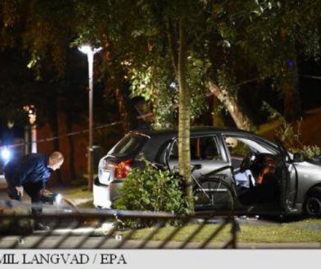 ATENTAT în SUEDIA. Patru răniți cu focuri de armă de pe un scuter
