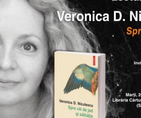 Lectură la Bucureşti din romanul „Spre văi de jad şi sălbăţie”, de Veronica D. Niculescu