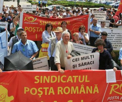 POŞTAŞII ies în STRADĂ! Sindicaliştii se vor organiza ASTĂZI în capitală şi în oraşele de reşedinţă