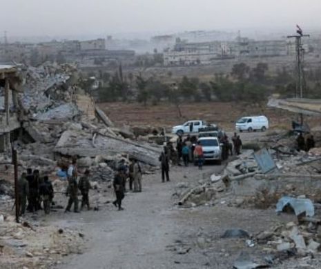 Alep, un oraș aproape ras de pe suprafața pământului