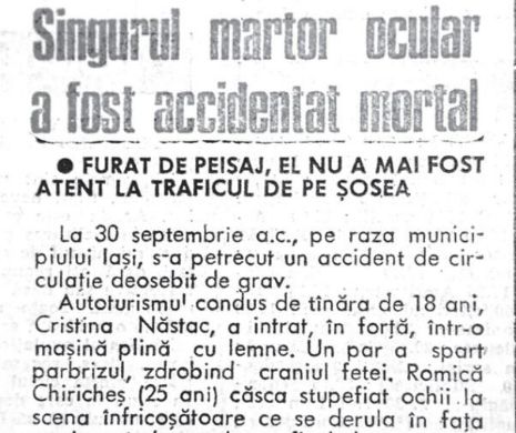 Unicul martor al unui accident a fost călcat de o altă mașină | Memoria EVZ