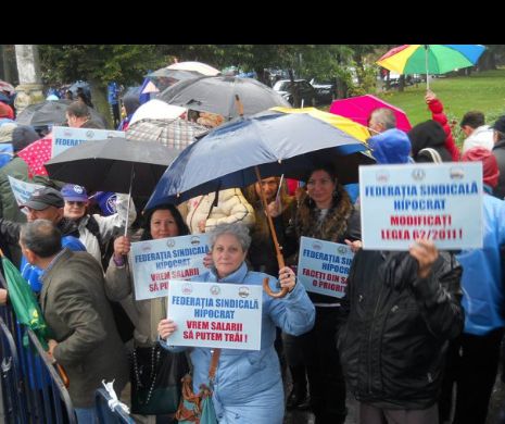 Vineri, sindicaliștii de la Hipocrat vor picheta Ministerul Sănătății și întrerup activitatea