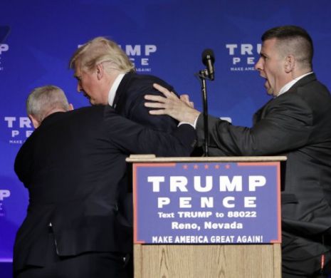 ALERTĂ la un MITING ELECTORAL susţinut de Donald Trump! Candidatul republican a fost SCOS de pe SCENĂ de SERVICIILE SECRETE | VIDEO
