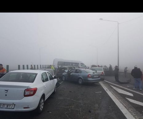 Cinci oameni mor zilnic în accidente rutiere