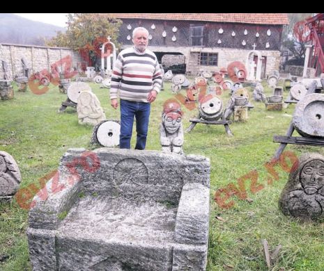 Colecționarul de pietre. Povestea poetului Lucian Avramescu și a muzeului său din piatră seacă
