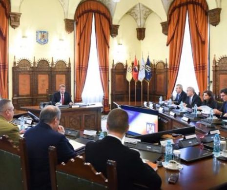 Mâine va avea loc şedinţa CSAT. Vezi ce SUBIECTE sunt pe ordinea de zi