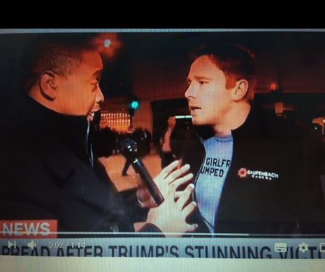Manipuare la CNN? " Tinerii frumoși și liberi" din America acceptă greu înfrângerea lui Hillary Clinton