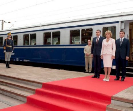 Principesa Margareta și Principele Radu, într-o călătorie cu TRENUL REGAL de 1 Decembrie: Sinaia-Bușteni-Predeal-Brașov-Codlea-Făgăraș-Avrig-Sibiu