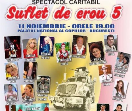 ZIUA VETERANILOR sărbătorită cu SUFLET DE EROU de către AMVVD
