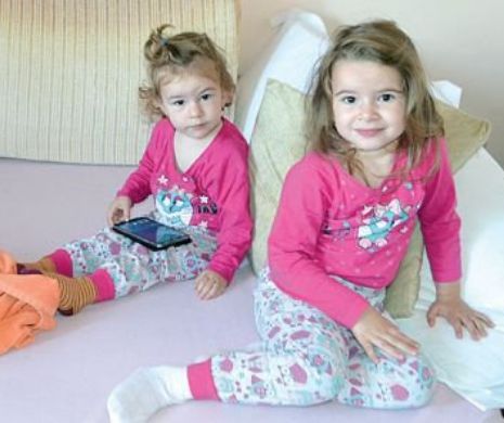 Cristiana și Măriuca, surorile zglobii