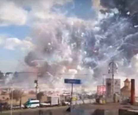 S-a dezlănțuit IADUL în Mexic. Peste 29 de MORȚI și 72 de RĂNIȚI într-o explozie la un târg de ARTIFICII