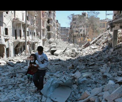SIRIA. Mii de copii, printre care 47 de orfani, au fost EVACUAȚI din Alep, în una dintre cele mai mari operațiuni de până acum