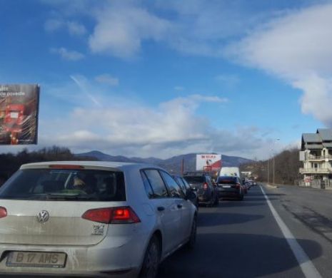 Trafic blocat pe DN1. Ce recomandă autoritățile