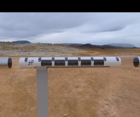 Trenul care va circula cu 1.000 de km/h