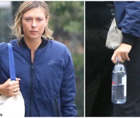 Aparitie de senzatie pentru Maria Sharapova in pantaloni mulati. Cand revine rusoaica pe teren