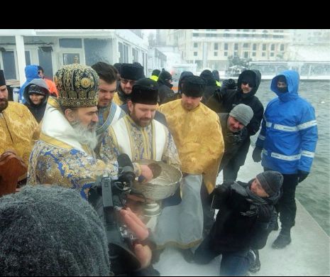 Codul Roșu a subțiat Boboteaza la Constanța