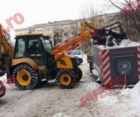 EXCLUSIV Primăria sectorului 4 a găsit SOLUŢIA să topească TOATĂ zăpada!