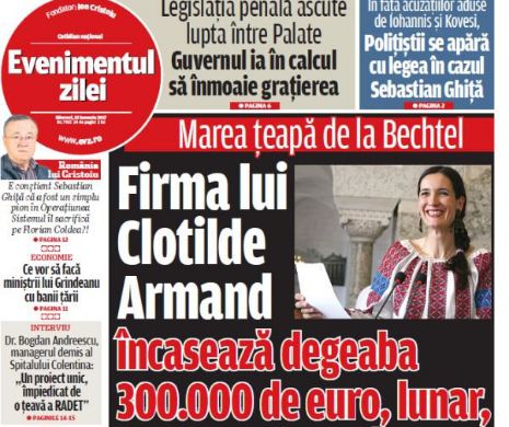 Miercuri, 25 ianuarie 2017