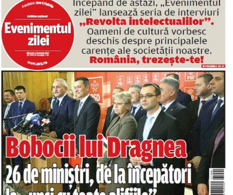 Miercuri, 4 ianuarie 2017
