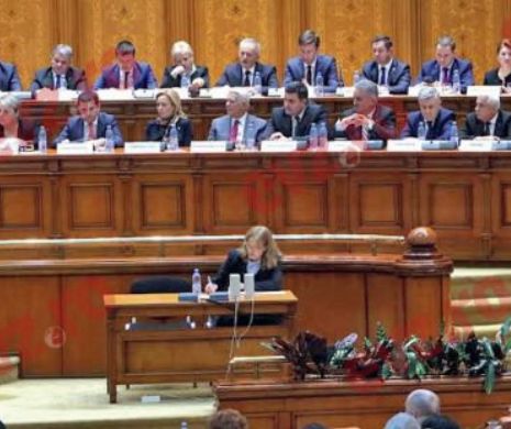 Miniștrii au făcut figurație în Parlament. Scandal, uși închise, lingușeli, perle și gafe