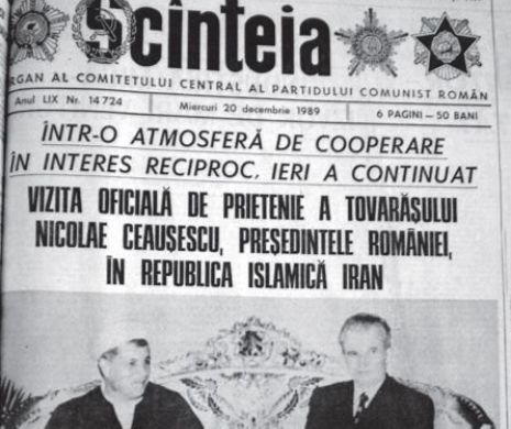 Misterul Ultimei Vizite A Lui Nicolae Ceaușescu Iran Decembrie
