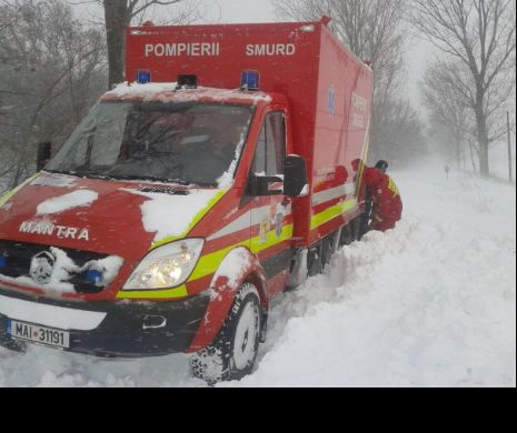 ROMÂNIA SUB NĂMEȚI. Dobrogea a fost LOVITĂ DIN PLIN de viscol. Numărul de CAZURI la care medicii NU AU PUTUT SĂ AJUNGĂ