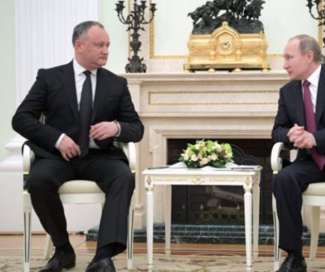 Schimb de cadouri! Ce i-a dăruit Igor Dodon lui Vladimir Putin şi ce a primit