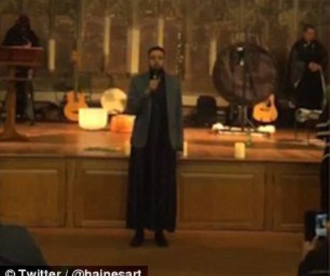 Sfârșitul creștinismului în Occident? Un imam a fost chemat să citească din Coran într-o străveche catedrală creștină. VIDEO