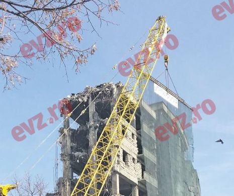 „Blocul-fantomă”, ridicat pe timpul lui Ceauşescu, va fi demolat