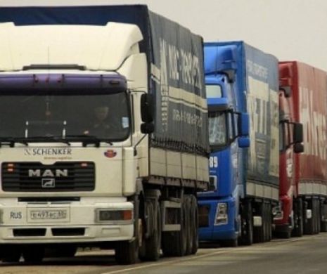Coadă de 10 kilometri la Giurgiu, după ce bulgarii au modificat legea rutieră