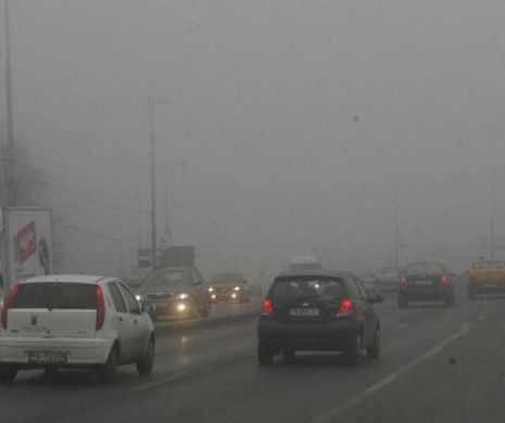 Cod galben de ceață și polei în șapte din județele  Transilvaniei