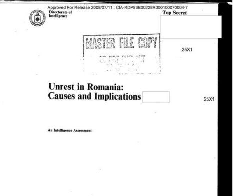 DOCUMENTE ISTORICE. SERVICIILE SECRETE AMERICANE au DECLASIFICAT două rapoarte privind ROMÂNIA comunistă! Cum erau caracterizați CEAUȘESCU și ILIESCU de CIA. Lista scurtă cu rivalii din umbră ai DICTATORULUI