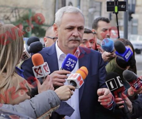 Dragnea a petrecut mai mult timp cu presa decât în sala de judecată