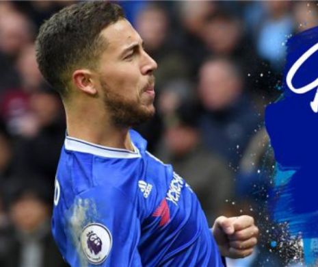 FOTBAL EUROPEAN. Chelsea a câștigat derby-ul cu Arsenal și se duce GLONȚ spre titlul de CAMPIOANĂ. Belgianul Hazard a reușit un gol MAGNIFIC. VIDEO