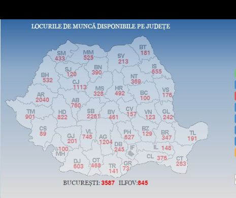 Nu ai loc de muncă? Sunt 23.799 de joburi vacante în întreaga țară