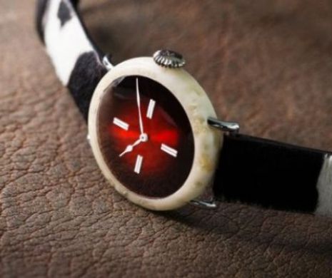 POFTĂ MARE! A apărut ceasul elveţian cu carcasă de brânză