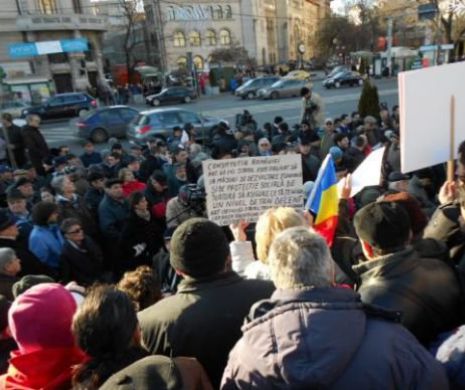 Primul protestatar intrat în atenţia autorităţilor. Bărbatul riscă ÎNCHISOARE de la trei luni la un an